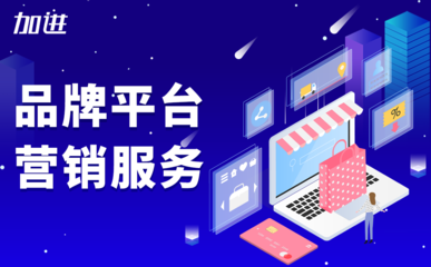 广州加进平台商城系统开发品牌平台营销PC手机公众号小程序设计